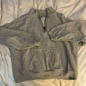 Aerie quarter zip up crewneck